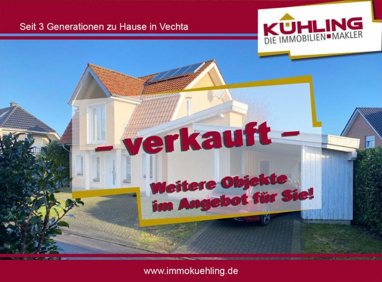  Goldenstedt Einfamilienhaus Bezugsfrei!Junges interessantes Einfamilienhaus in ruhiger Wohnsiedlung