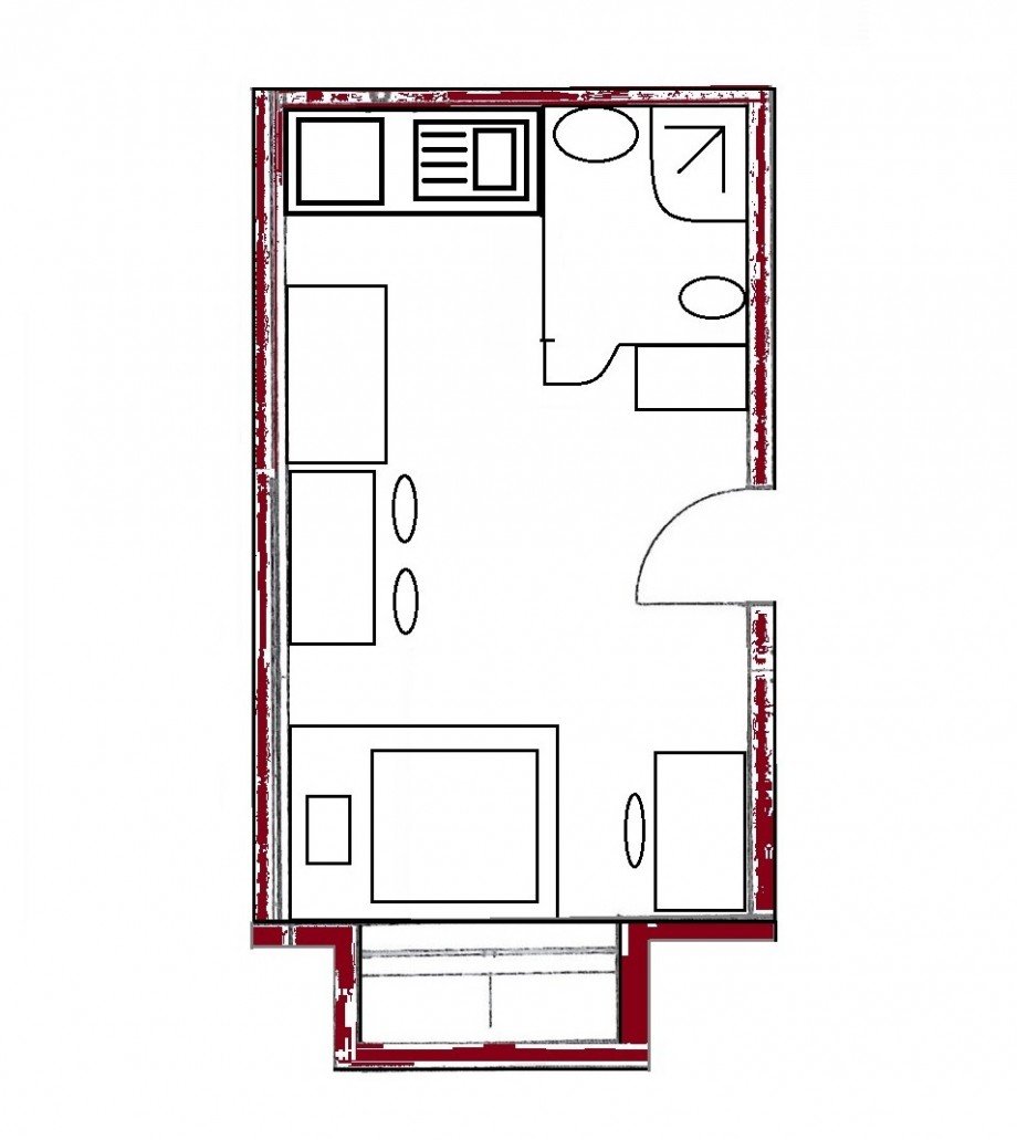 Grundriss Souterrainwohnung Vechta