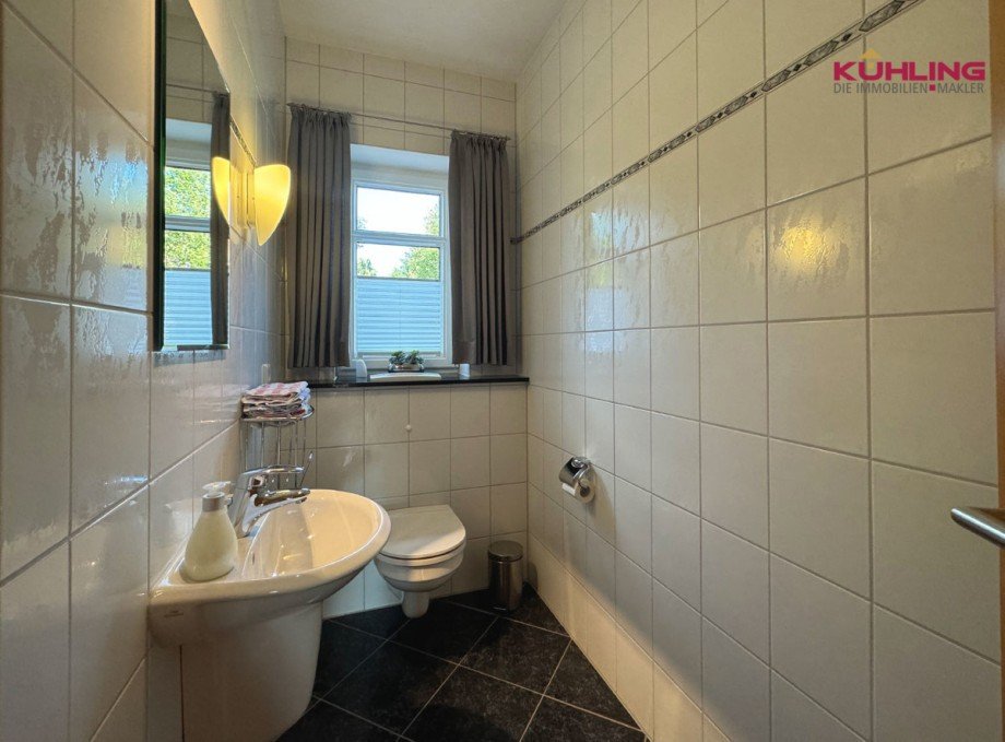 G�ste-WC Einfamilienhaus L�sche