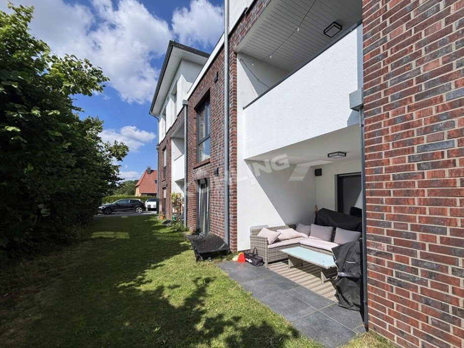 Terrasse im Gr�nen Erdgeschosswohnung Thedinghausen