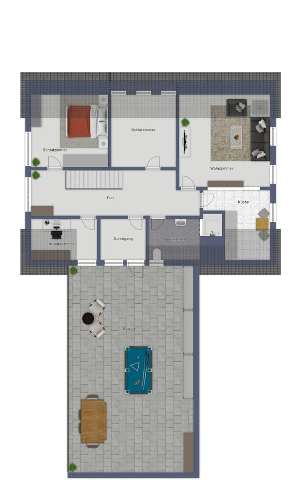 OG - Abweichungen vorbehalten - Einfamilienhaus Goldenstedt
