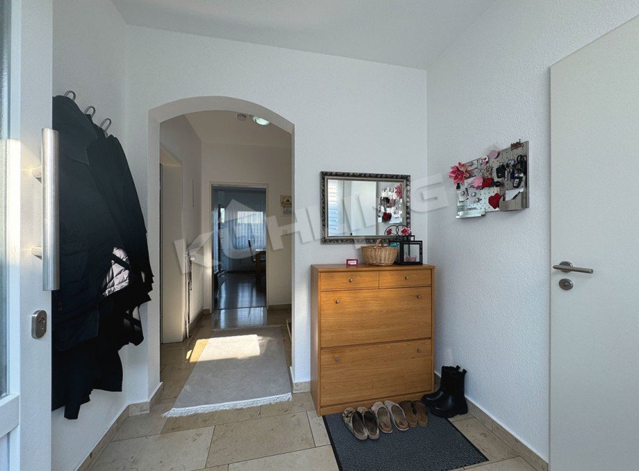 Eingangsbereich Reihenmittelhaus Lohne