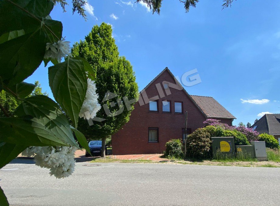 Seitliche Ansicht Mehrfamilienhaus Goldenstedt